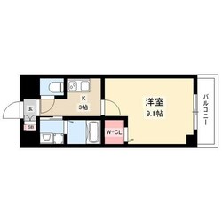 亀島駅 徒歩4分 5階の物件間取画像